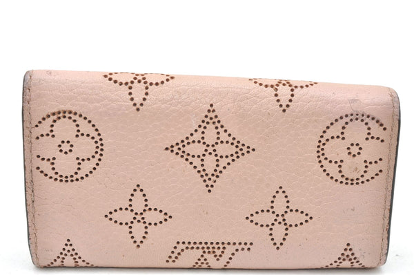 Authentic Louis Vuitton Mahina Multicles 4 Four Hooks Key Case M64056 Pink 3838K
