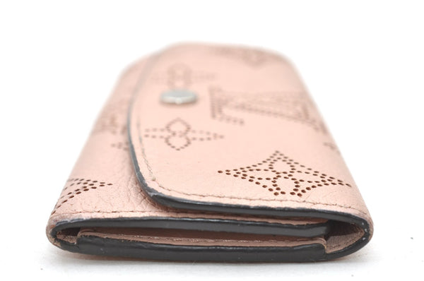Authentic Louis Vuitton Mahina Multicles 4 Four Hooks Key Case M64056 Pink 3838K