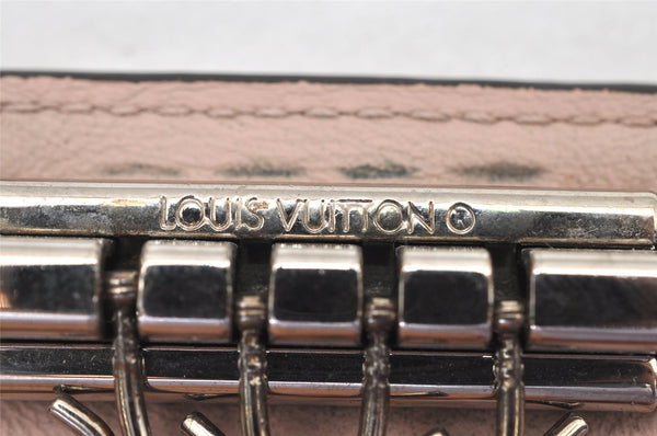 Authentic Louis Vuitton Mahina Multicles 4 Four Hooks Key Case M64056 Pink 3838K