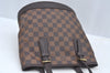 Authentic Louis Vuitton Damier Marais Bucket Shoulder Tote Bag N42240 LV 3841I