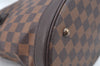 Authentic Louis Vuitton Damier Marais Bucket Shoulder Tote Bag N42240 LV 3841I