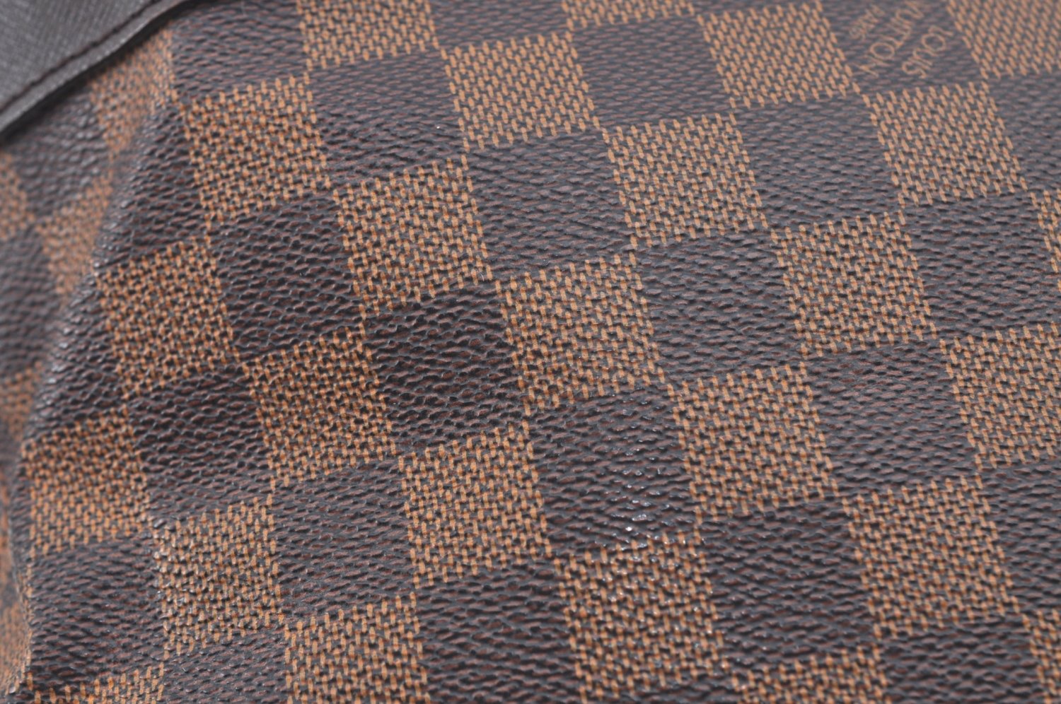 Authentic Louis Vuitton Damier Marais Bucket Shoulder Tote Bag N42240 LV 3841I