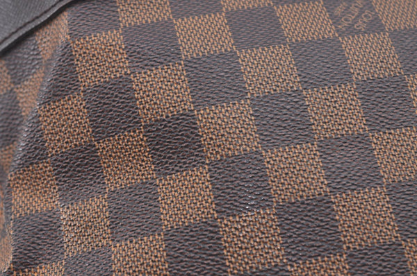 Authentic Louis Vuitton Damier Marais Bucket Shoulder Tote Bag N42240 LV 3841I