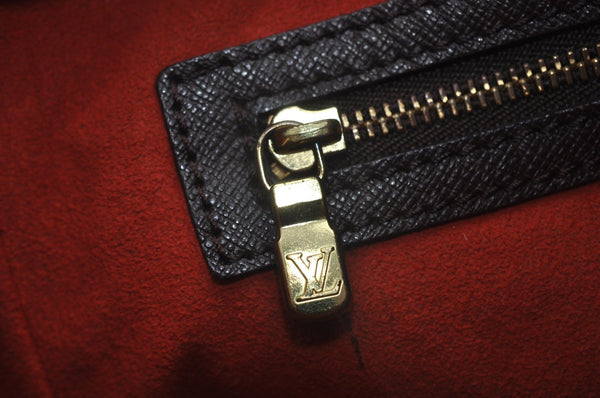 Authentic Louis Vuitton Damier Marais Bucket Shoulder Tote Bag N42240 LV 3841I