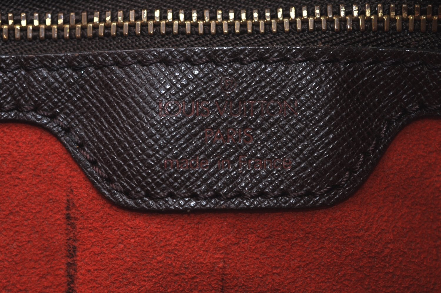 Authentic Louis Vuitton Damier Marais Bucket Shoulder Tote Bag N42240 LV 3841I