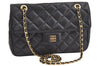 Authentic GIVENCHY Quilting Leather Chain Shoulder Hand Bag Black 3841K