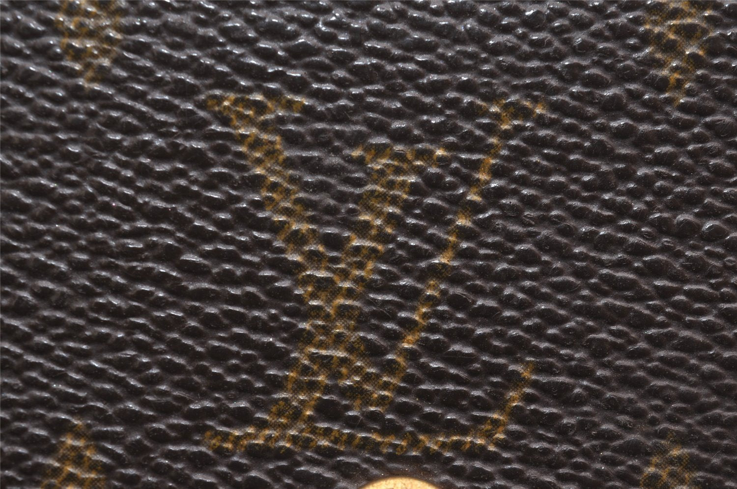 Auth Louis Vuitton Monogram Porte Monnaie Zip Bifold Wallet M61735 Junk 3843J