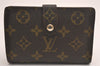 Authentic Louis Vuitton Monogram Portefeuille Viennois Wallet M61674 LV 3844J