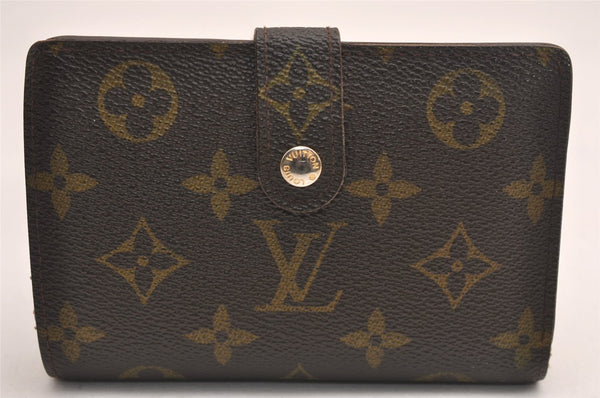 Authentic Louis Vuitton Monogram Portefeuille Viennois Wallet M61674 LV 3844J