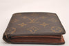 Authentic Louis Vuitton Monogram Porte Billet Carte Credit Monnaie Wallet 3845J