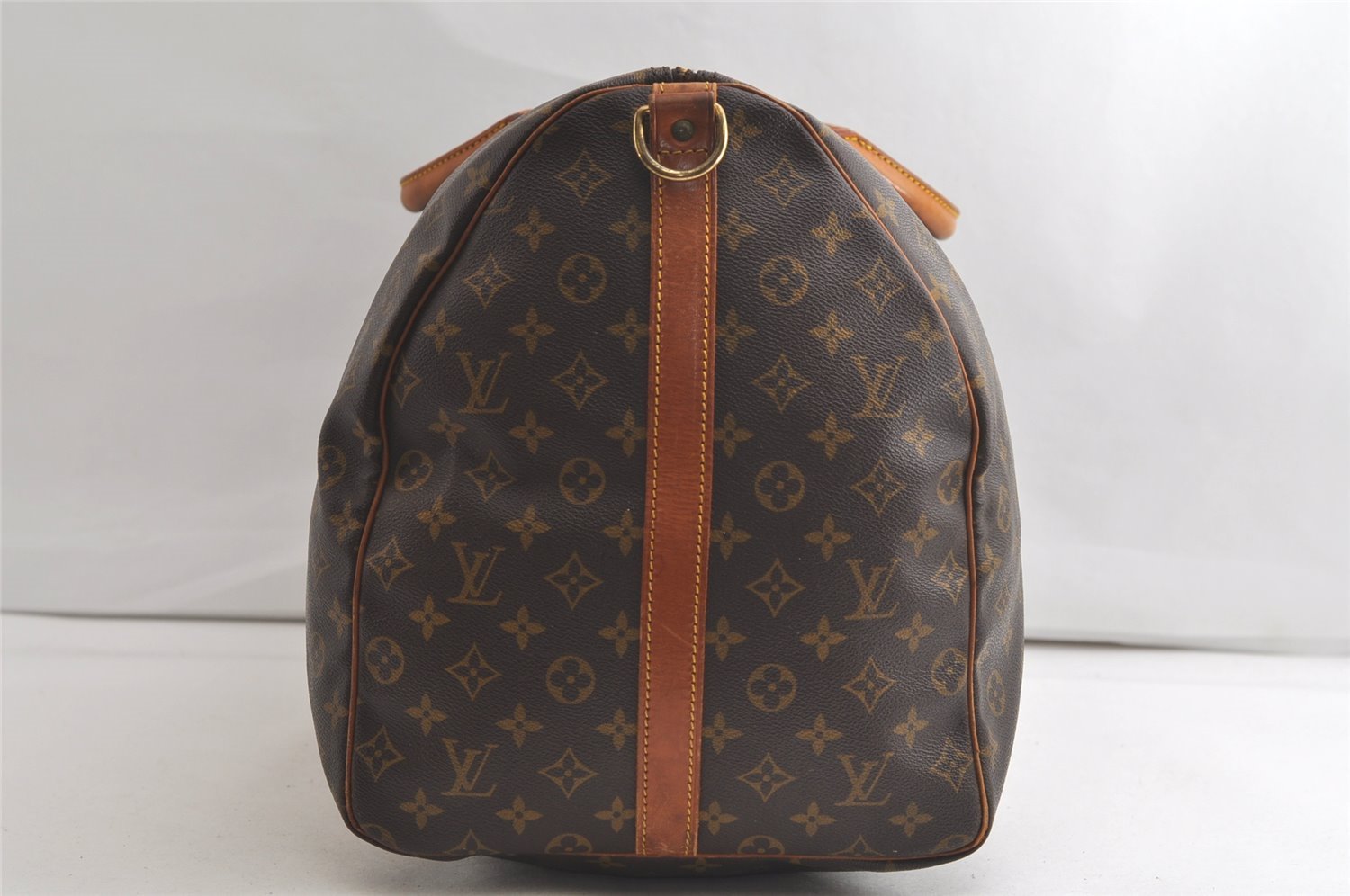 Authentic Louis Vuitton Monogram Keepall Bandouliere 60 M41412 Boston Bag 3845K