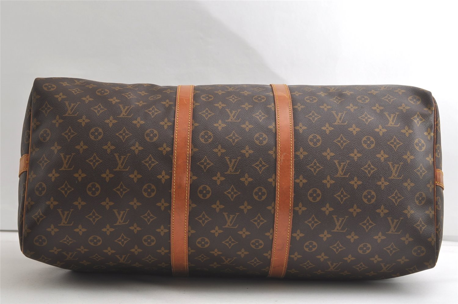 Authentic Louis Vuitton Monogram Keepall Bandouliere 60 M41412 Boston Bag 3845K