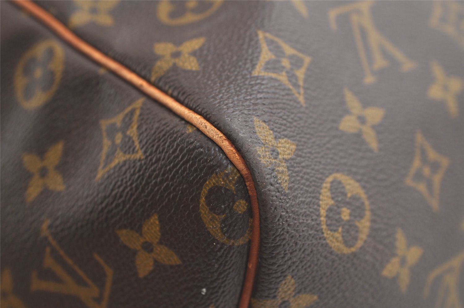 Authentic Louis Vuitton Monogram Keepall Bandouliere 60 M41412 Boston Bag 3845K