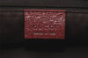 Authentic GUCCI Vintage Shoulder Tote Bag GG Canvas Leather 113017 Brown 3846I
