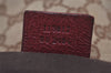Authentic GUCCI Vintage Shoulder Tote Bag GG Canvas Leather 113017 Brown 3846I
