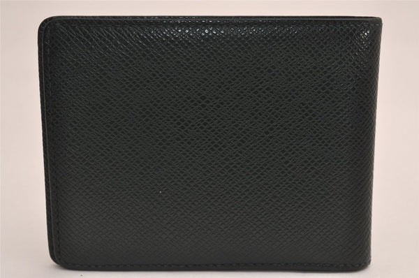 Auth Louis Vuitton Taiga Porte Billets 6 Cartes Credit Wallet M30484 Green 3846J