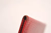 Auth Louis Vuitton Epi Porte 2 Cartes Vertical Card Pass Case M63207 Red 3848J