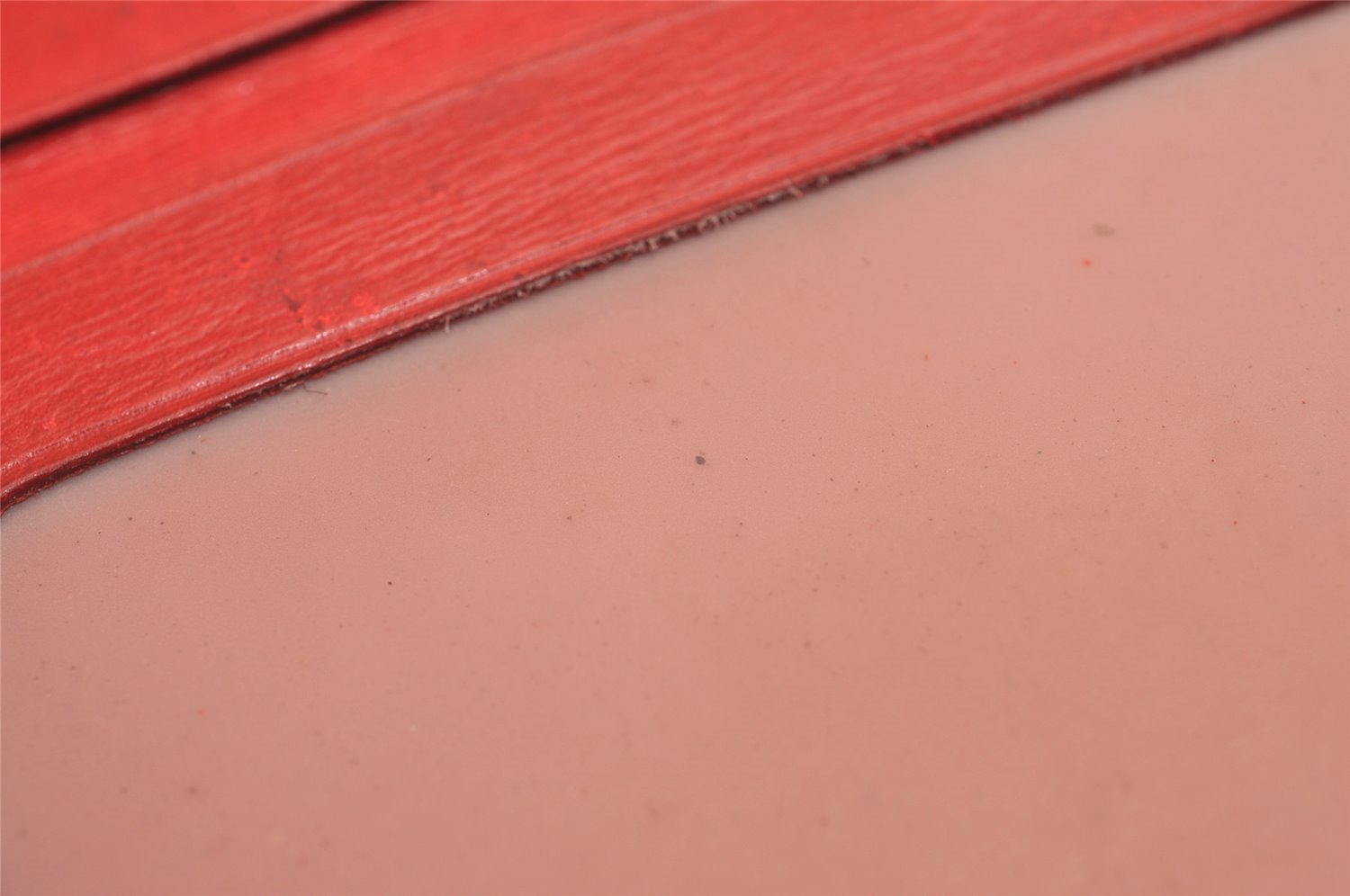 Auth Louis Vuitton Epi Porte 2 Cartes Vertical Card Pass Case M63207 Red 3848J