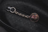 Authentic GUCCI Bamboo 2Way Shoulder Hand Bag Purse Nylon Leather Black 3848K