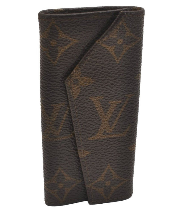 Authentic Louis Vuitton Monogram Multicles 4 Four Hooks Key Case Old Model 3849J