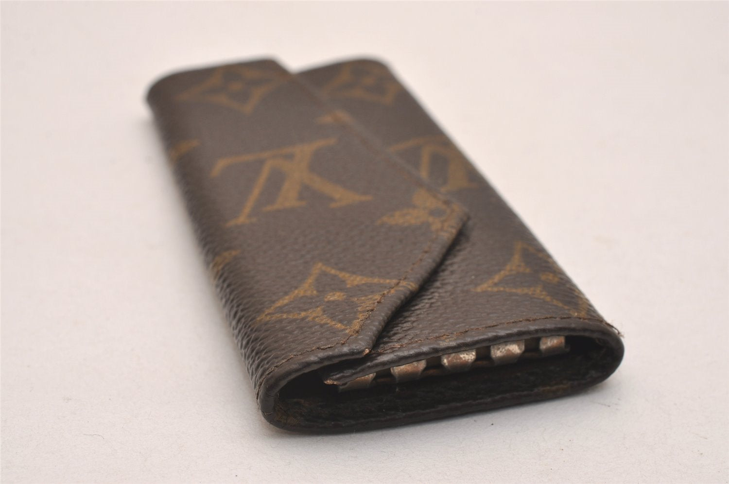 Authentic Louis Vuitton Monogram Multicles 4 Four Hooks Key Case Old Model 3849J