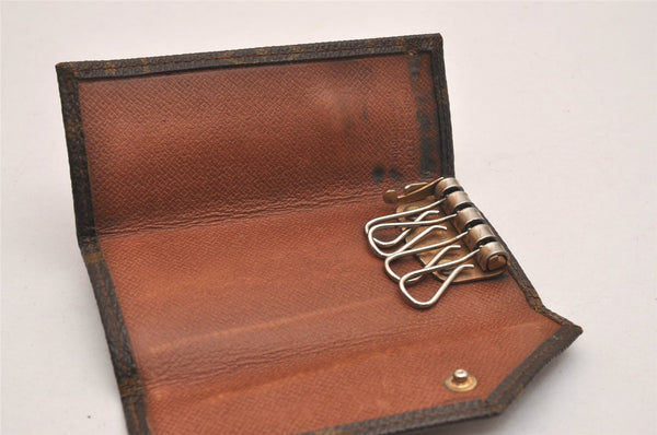 Authentic Louis Vuitton Monogram Multicles 4 Four Hooks Key Case Old Model 3849J