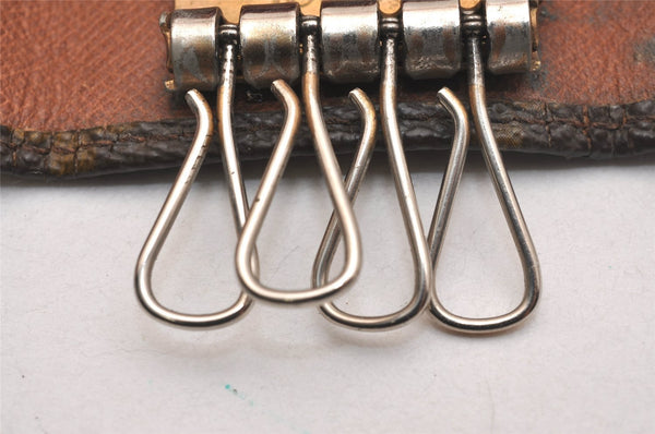 Authentic Louis Vuitton Monogram Multicles 4 Four Hooks Key Case Old Model 3849J