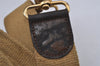 Authentic Burberrys Nova Check 2Way Travel Boston Bag Canvas Leather Beige 3851I