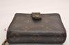 Authentic Louis Vuitton Monogram Compact Zip Bifold Wallet Purse M61667 LV 3851J