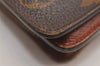 Authentic Louis Vuitton Monogram Compact Zip Bifold Wallet Purse M61667 LV 3851J