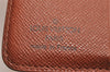 Authentic Louis Vuitton Monogram Compact Zip Bifold Wallet Purse M61667 LV 3851J