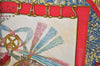 Authentic HERMES Carre 90 Scarf "FEUX D'ARTIFICE" Silk Yellow 3852I