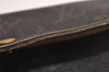 Auth Louis Vuitton Monogram Pochette Porte Monnaie Credit Wallet Junk 3852J