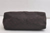 Authentic GUCCI Shoulder Hand Bag Purse GG Nylon Leather 257265 Brown  3852K