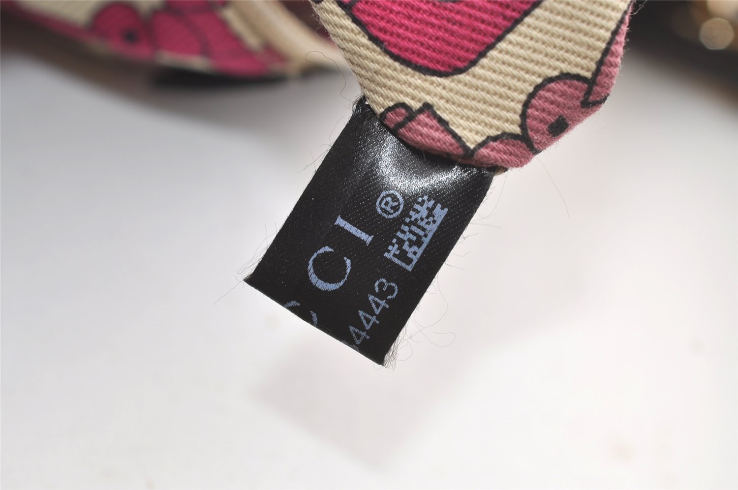 Authentic GUCCI Shoulder Hand Bag Purse GG Nylon Leather 257265 Brown  3852K