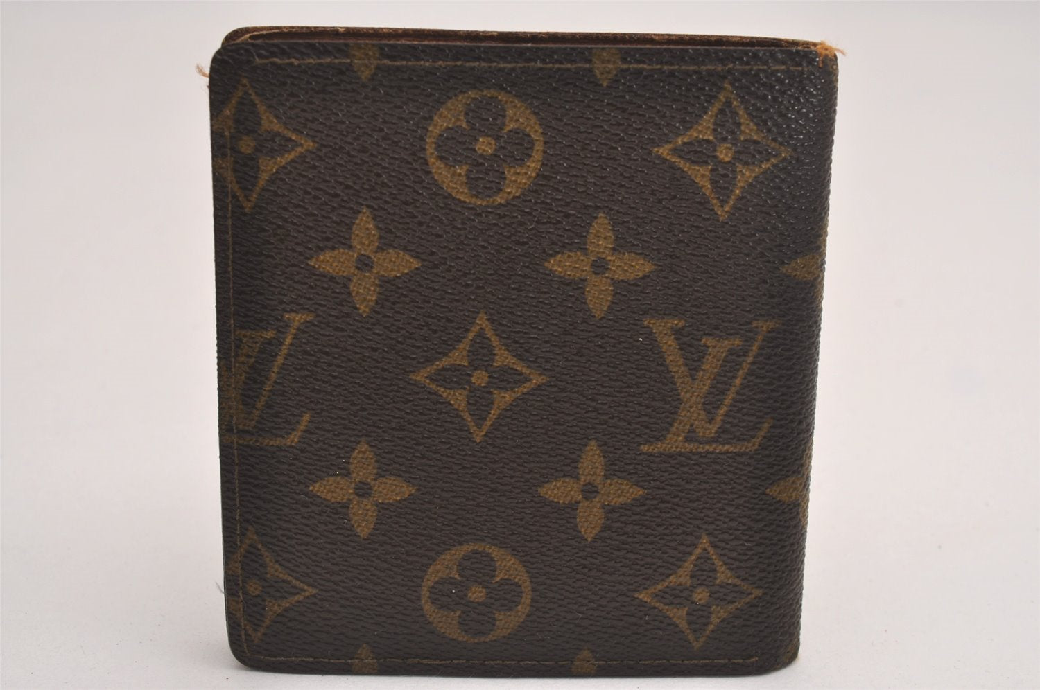 Auth Louis Vuitton Monogram Porte Billet 10 Cartes Credit Wallet M60883 LV 3855J