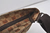 Authentic GUCCI Shoulder Cross Body Bag GG Canvas Leather 132907 Brown 3856I