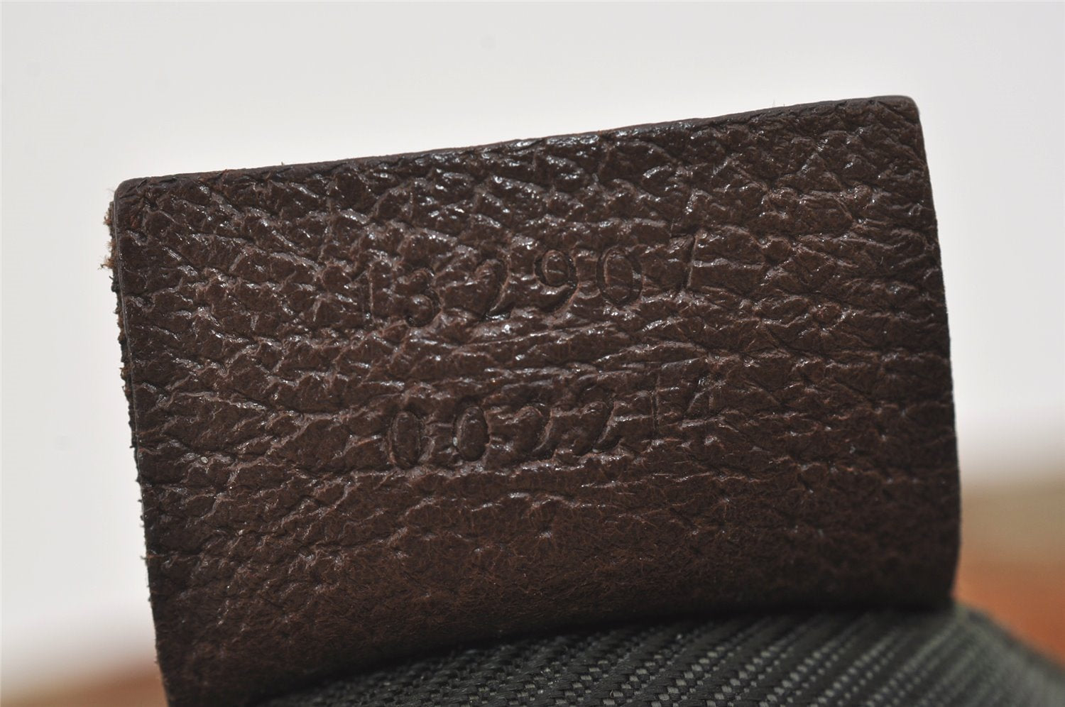 Authentic GUCCI Shoulder Cross Body Bag GG Canvas Leather 132907 Brown 3856I