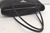 Authentic PRADA Nylon Tessuto Leather Shoulder Tote Bag Purse Black 3856K