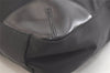 Authentic PRADA Nylon Tessuto Leather Shoulder Tote Bag Purse Black 3856K