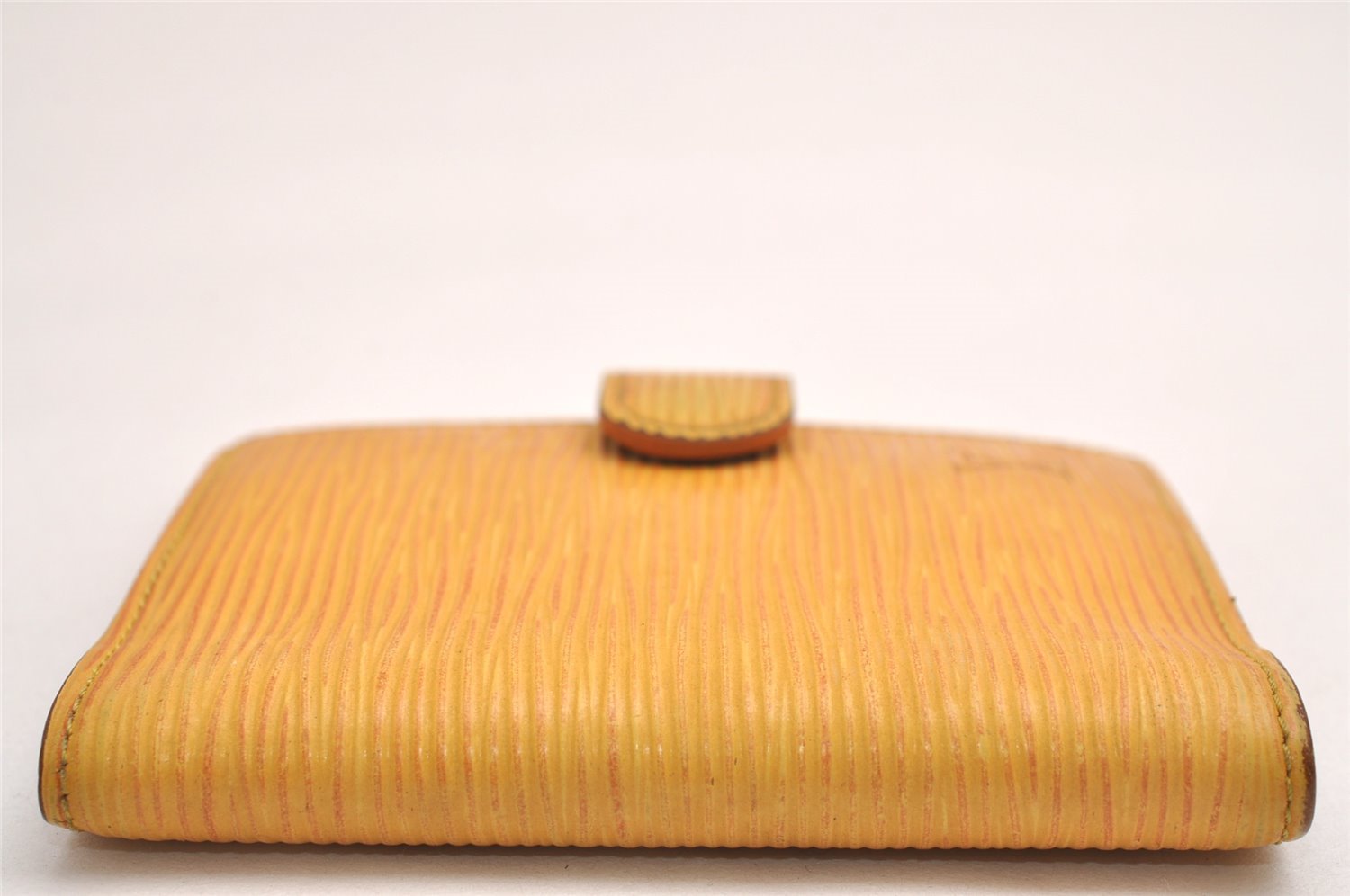 Authentic Louis Vuitton Epi Agenda Mini Notebook Cover Yellow R20079 LV 3857J