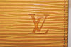 Authentic Louis Vuitton Epi Agenda Mini Notebook Cover Yellow R20079 LV 3857J