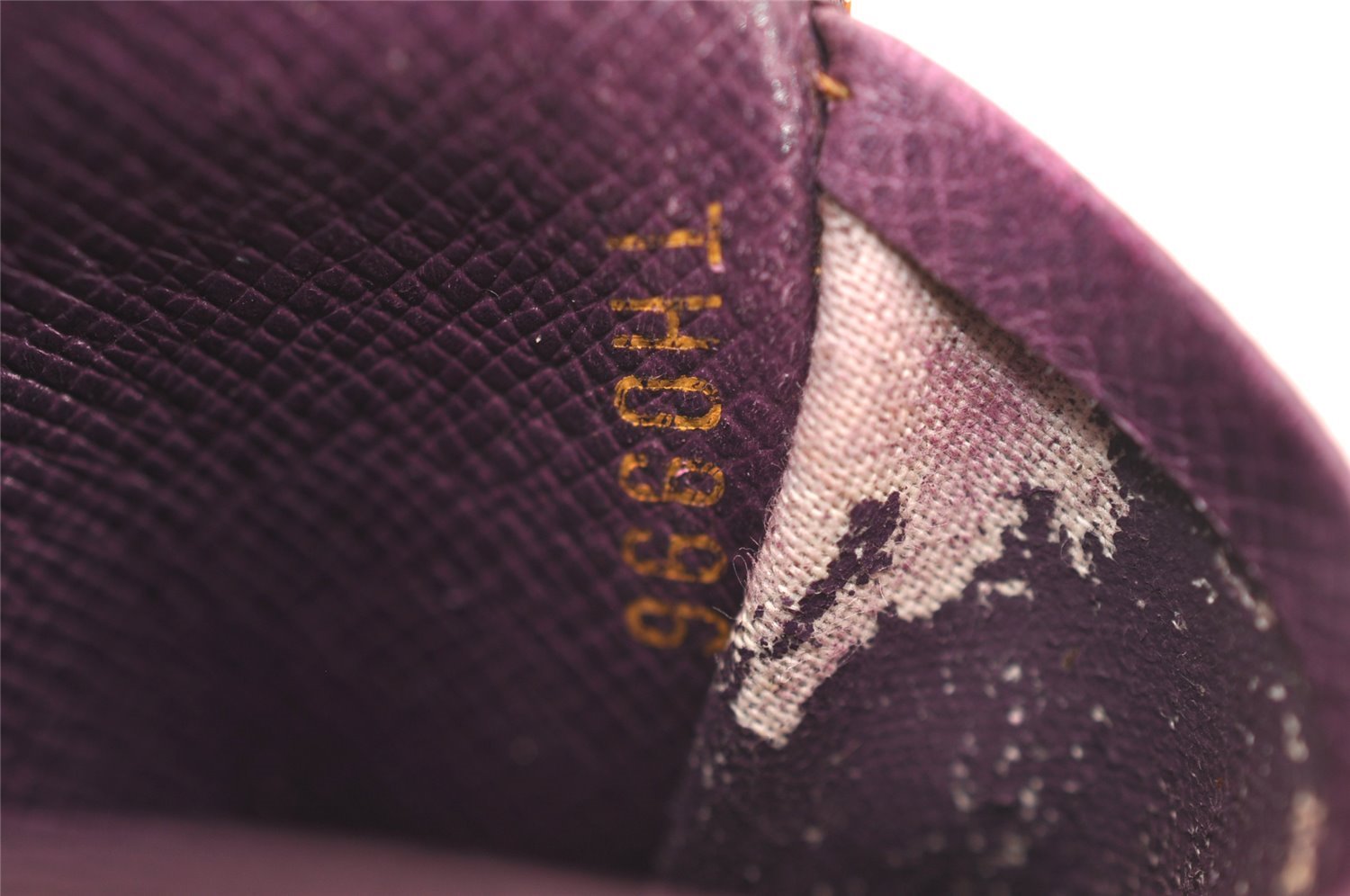 Authentic Louis Vuitton Epi Agenda Mini Notebook Cover Yellow R20079 LV 3857J