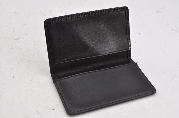 Auth Louis Vuitton Epi Pochette Cartes Visite Card Case M56572 Black Junk 3858J