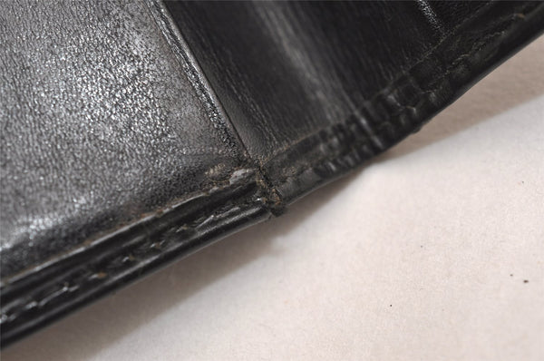 Auth Louis Vuitton Epi Pochette Cartes Visite Card Case M56572 Black Junk 3858J