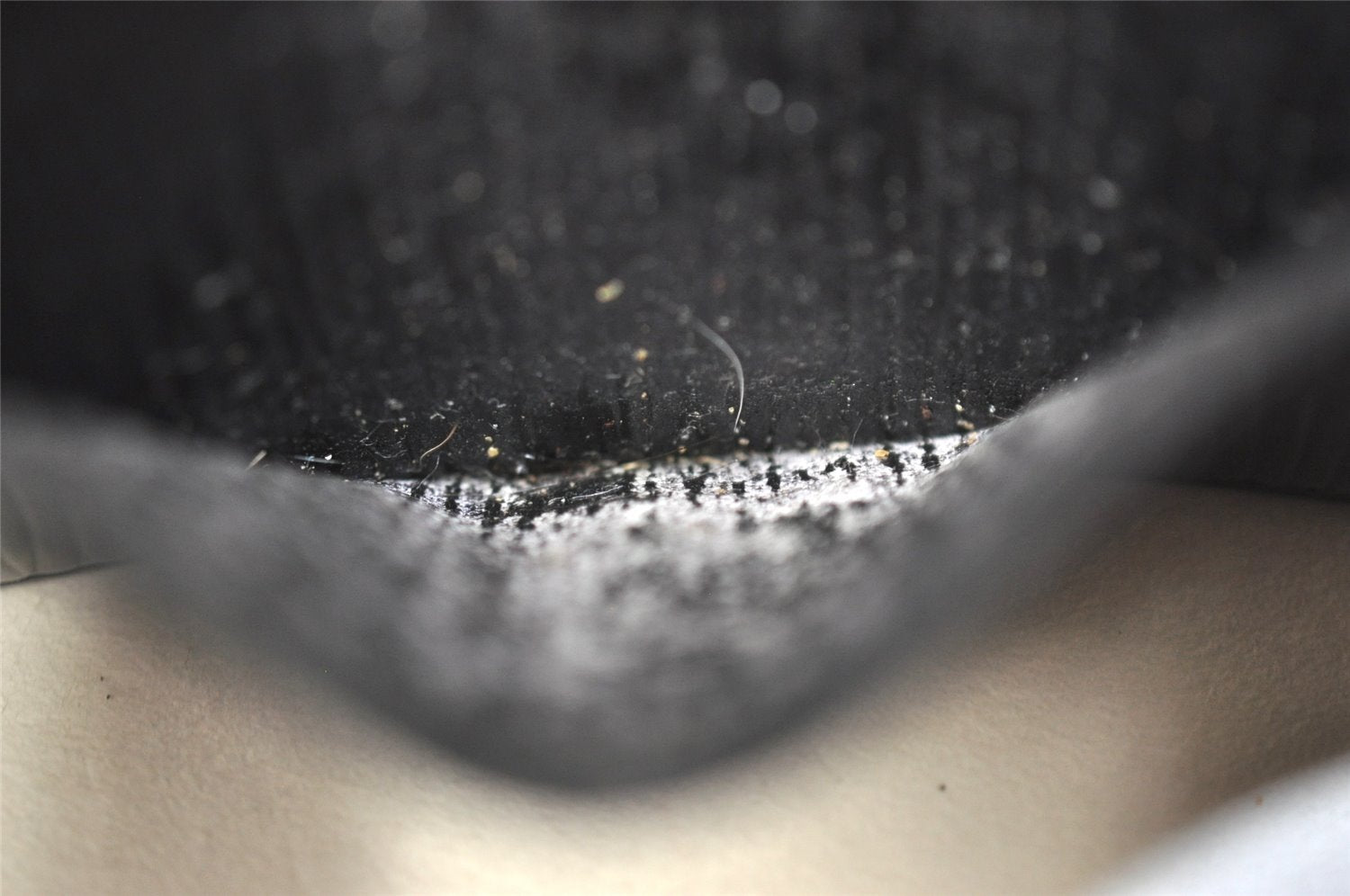 Auth Louis Vuitton Epi Pochette Cartes Visite Card Case M56572 Black Junk 3858J