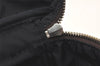 Authentic BURBERRY Nova Check Clutch Hand Bag Purse Nylon Leather Beige 3858K