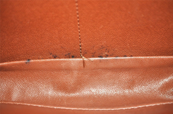 Authentic Louis Vuitton Monogram Compiegne 28 Clutch Hand Bag M51845 LV 3859I