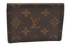 Authentic Louis Vuitton Monogram Porte 2 Cartes Vertical M60533 Pass Case 3859J