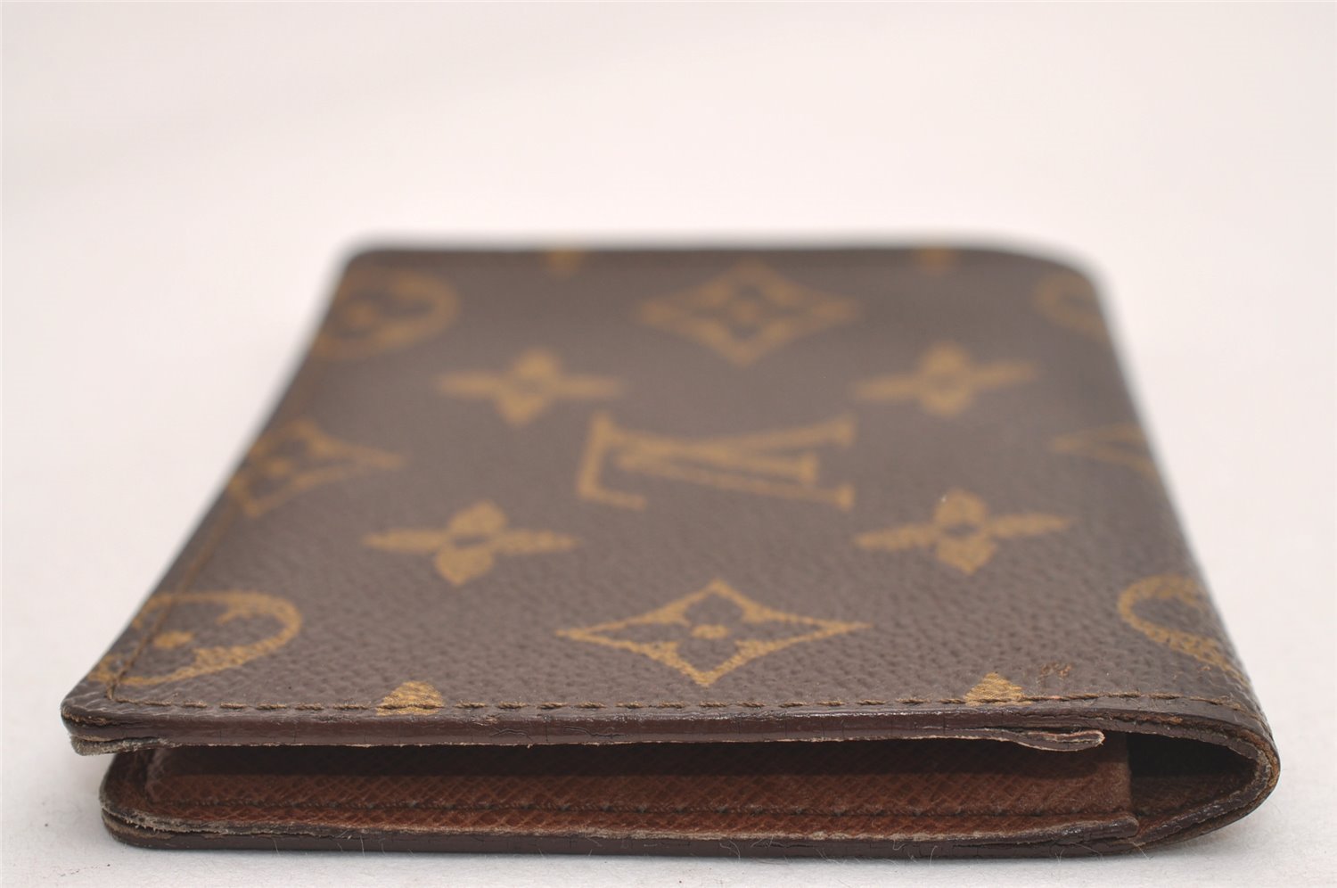 Authentic Louis Vuitton Monogram Porte 2 Cartes Vertical M60533 Pass Case 3859J